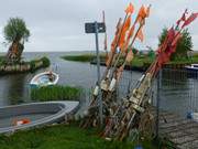 Authentisches Usedom: Fischerboote im Achterwasserhafen Zempin.