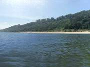 Ostseestrand im Panorama: Zwischen Klpinsee und Koserow.