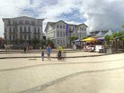 Bdervillen an der Strandpromenade des Ostseebades Ahlbeck.