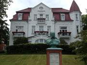 Kaiser an der Strandpromenade: Ostseebad Heringsdorf.