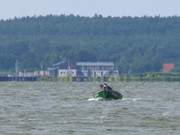 Fischerboot auf dem Achterwasser: Hinterland Usedoms.