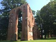 Gotischer Gewlbebogen: Zisterzienserkloster Eldena.