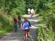 Radfahren in einer der schnsten Landschaften Deutschlands.