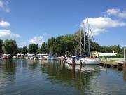 Hafenmeisterei: Achterwasserhafen Stagnie im Sden von ckeritz.