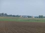 Abgeerntet: Haffland der Insel Usedom bei Stolpe.