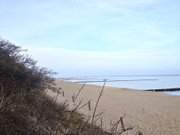 Sandstrand zwischen Streckelsberg und Koserower Seebrcke.