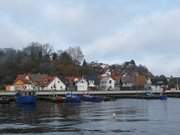 Fischerdorf am Oderhaff: Kamminke und der Fischerhafen.