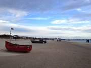 Ostseestrand von Ahlbeck: Der erste Weihnachtsfeiertag auf Usedom.