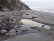 Blick Richtung ckeritz: Strand am Langen Berg bei Bansin.