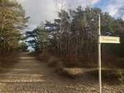 Nrdliches Ende der Strandpromenade des Ostseebades Karlshagen.