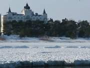 An der Strandpromenade: Hotel im Ostseebad Zinnowitz.