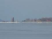 Ostseeinsel Ruden: Blick ber den Greifswalder Bodden.