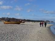 Wanderungen ber den weiten Ostseestrand: Urlaub auf Usedom.