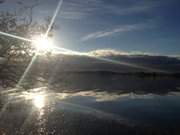 Usedomer Landschaft am Achterwasser: In der Nhe von Neppermin.