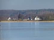 Blick auf den Kleinen Krebssee: Ferienhuser in Neu-Sallenthin.