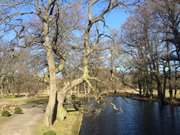 Am Burggraben: Wasserschloss Mellenthin im Usedomer Hinterland.