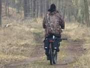 Paradies fr Naturbeobachter: Fotograf in der Mellenthiner Heide.