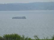 Ausflugsdampfer bei Stagnie: Achterwasserrundfahrt.