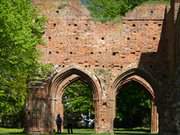 Frhgotik: Zisterzienserkloster Greifswald-Eldena.