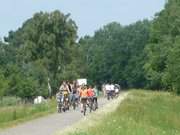 Von Koserow nach Zempin: Kstenradweg an der schmalsten Stelle Usedoms.