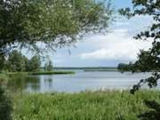 Usedomer Halbinsel Gnitz: Der Mellsee, ein Arm des Achterwassers.