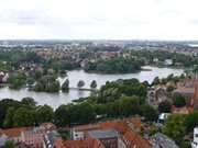 Im Sden der Stralsunder Altstadt: Die Frankenteiche.