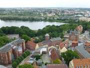 Am Kleinen Frankenteich: Der Sden der Altstadt von Stralsund.