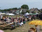 Festplatz am Achterwasserhafen: Das Loddiner Hafenfest beginnt.