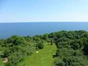 Altes Leuchtfeuer an der Nordkste der Greifswalder Oie.