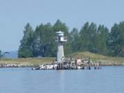 Seezeichen vor der Insel Ruden: Zwischen Usedom und Rgen.