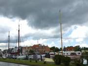 Ausflug von der Insel Usedom: Museumshafen in Greifswald.