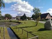 Das Usedomer Hinterland: Der Dorfteich in Reetzow.