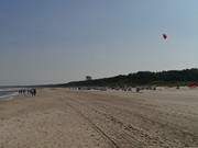 Breiter Sandstrand auf Usedom: Zwischen Ahlbeck und Swinemnde.