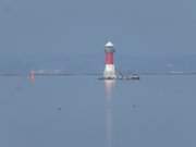 "Seezeichen Peenemnde": Leuchtturm im Greifswalder Bodden.