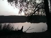 Usedom im Herbst: Der Klpinsee in der Inselmitte.