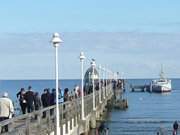 Seebrcke und Tauchgondel: Ostseebad Zinnowitz auf Usedom.