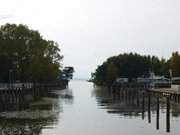 Im Sden des Seebades ckeritz: Hafen Stagnie.