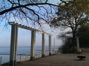 Ostseebad Koserow auf Usedom: Strandpromenade.