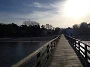 Am Greifswalder Bodden: Seebrcke von Lubmin.