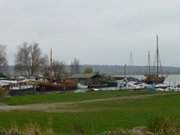 Am nrdlichen Peenestrom: Hafen Zecherin auf Usedom.