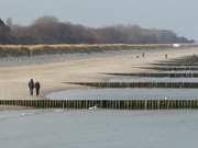 Auf dem Weg nach Zempin: Ostseestrand der Insel Usedom.