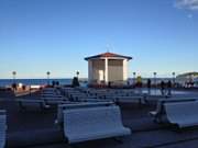 Ostseebad Binz auf Rgen: Der Kurplatz am Meer.