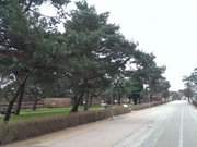 Verlassen: Die Strandpromenade des Ostseebades Zinnowitz.