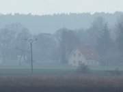 Landschaft auf der Usedomer Halbinsel Gnitz.