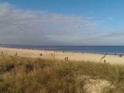 Urlaub auf Usedom: Ostseestrand zwischen Ahlbeck und Swinemnde.