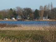 "Ltten Ort", die schmalste Stelle der Insel Usedom.