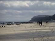 Breiter Sandstrand an der Ostsee: Seebad ckeritz.