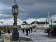 Urlaub auf Usedom: Historische Seebrcke von Ahlbeck.