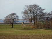 Blick auf das Achterwasser: Seebad Loddin auf Usedom.