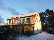 Winterurlaub auf Usedom: Steinbock-Ferienwohnungen im Schnee.